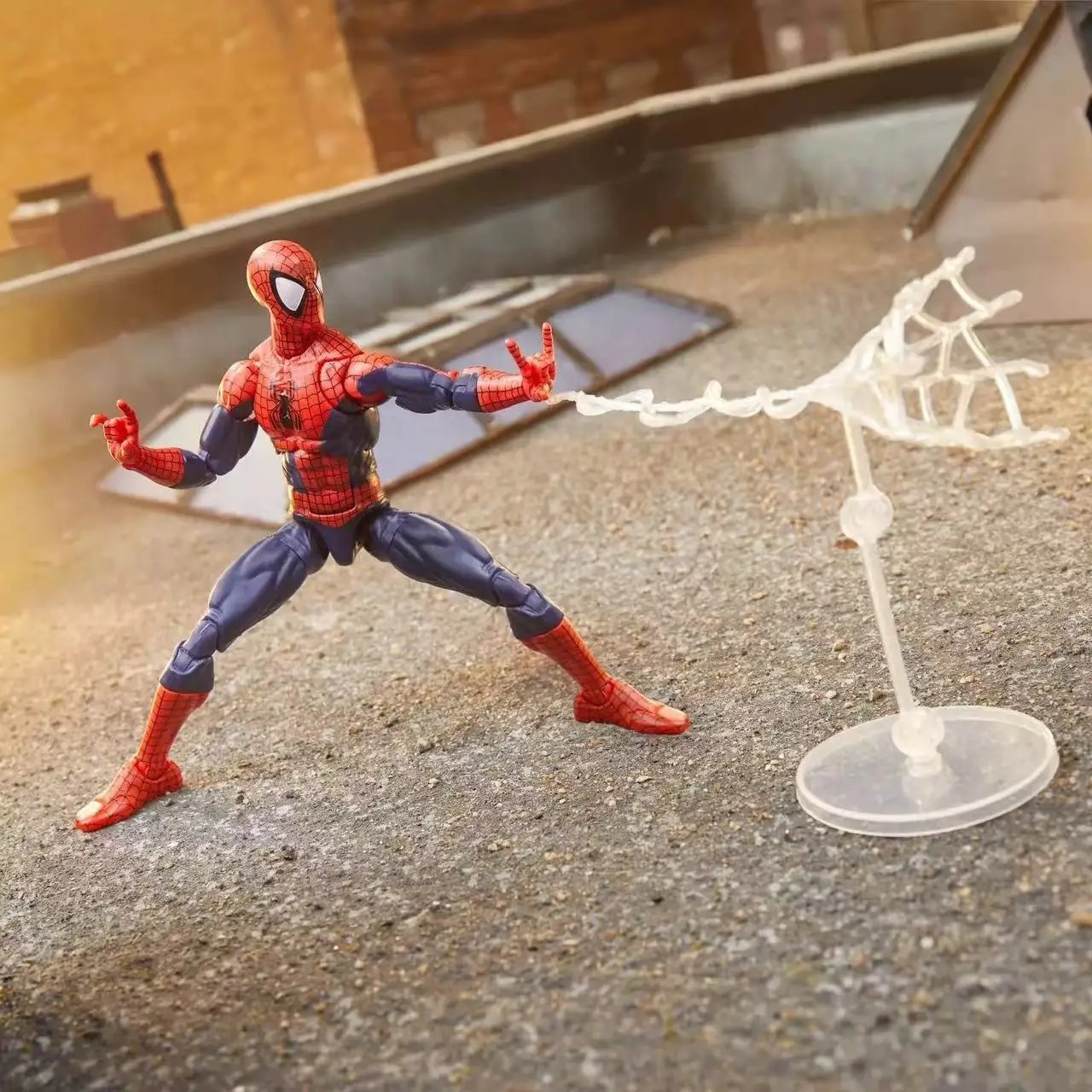 Marvel Legends Spider-Man Maximum Series w/Spider Web 5.5&Prime; Action Figure Toy