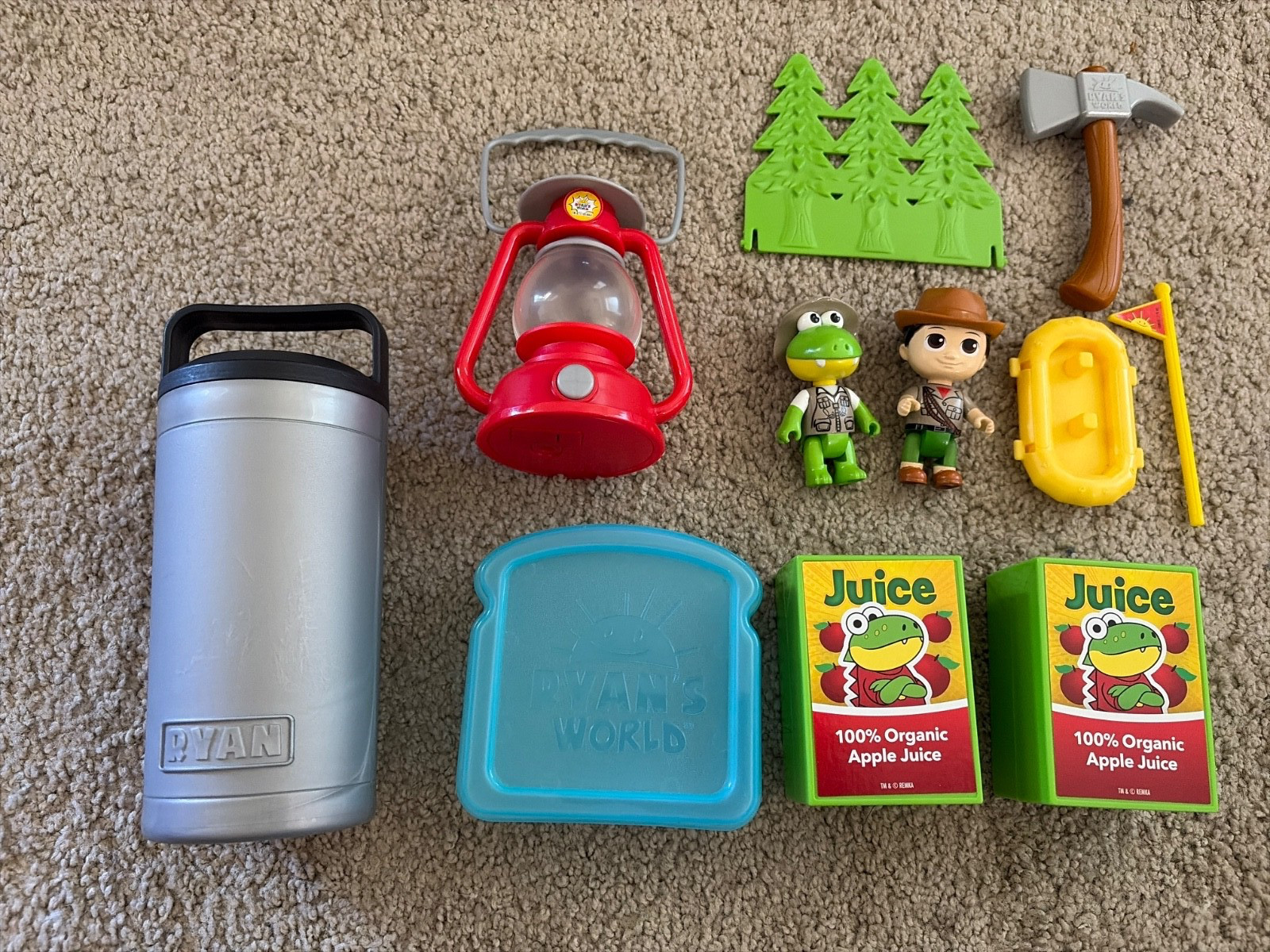 Ryan’s World Awesome Cooler Surprise Play set Accessories lot