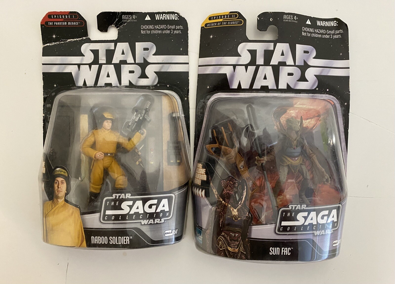 Star Wars The Saga Collection Naboo Soldier And Sun Fac