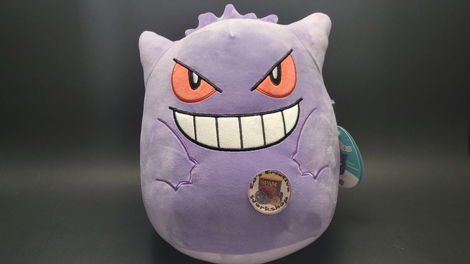 Pokemon Gengar Squishmallow Plush 10&Prime; Original Squishmallows Jazwares ++++++++++