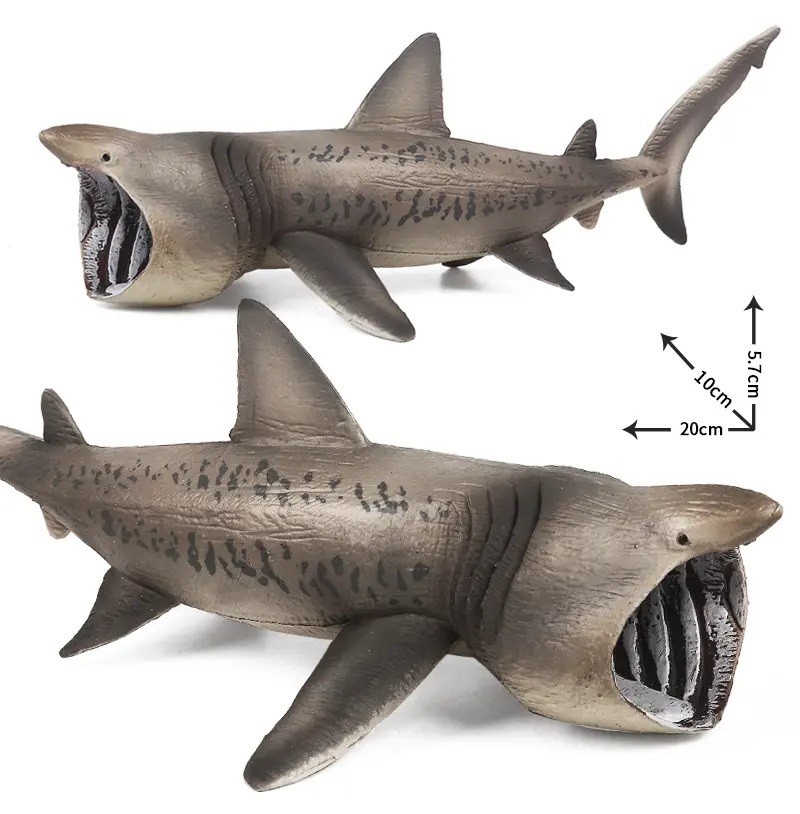 Basking Shark Toy Action Figure Small Animal Figurine Doll Gift for Kids