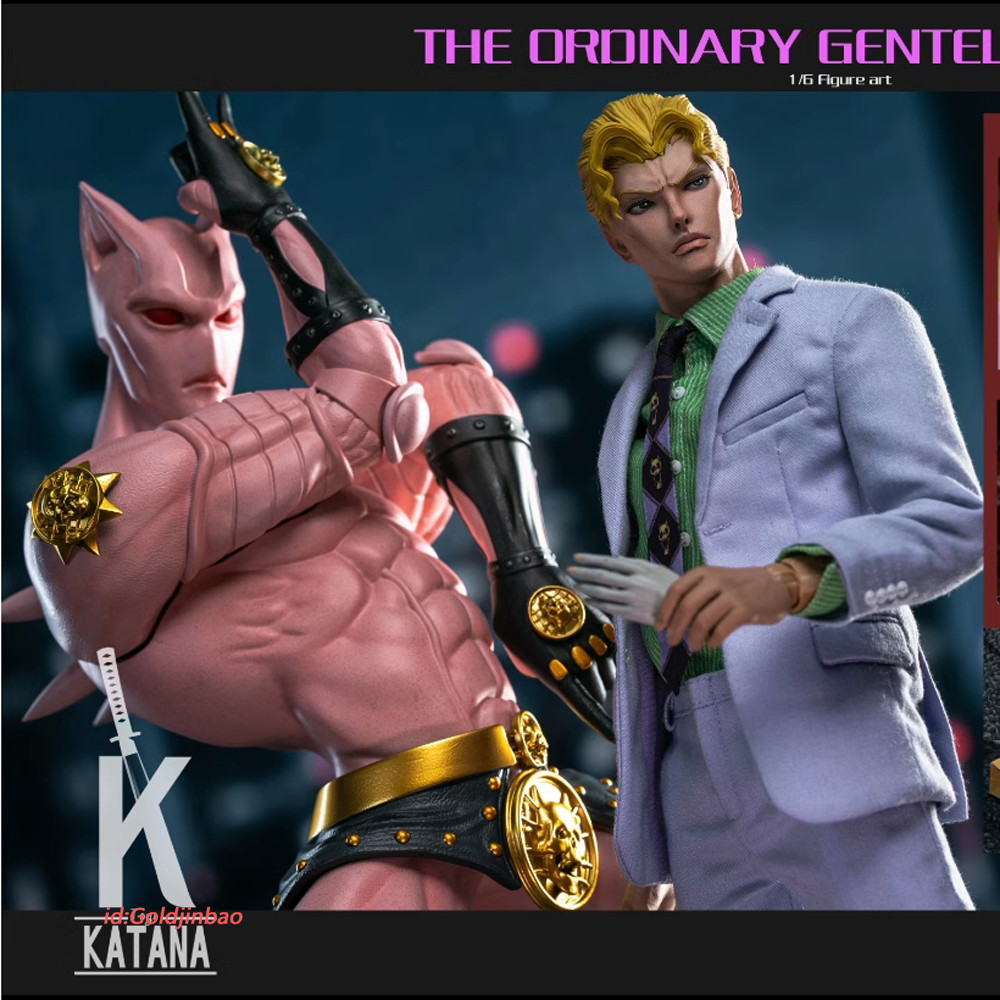 KATANA Toys JoJo&rsquo;s Bizarre Adventure Kira Yoshikage Action Figure In Stock 1/6