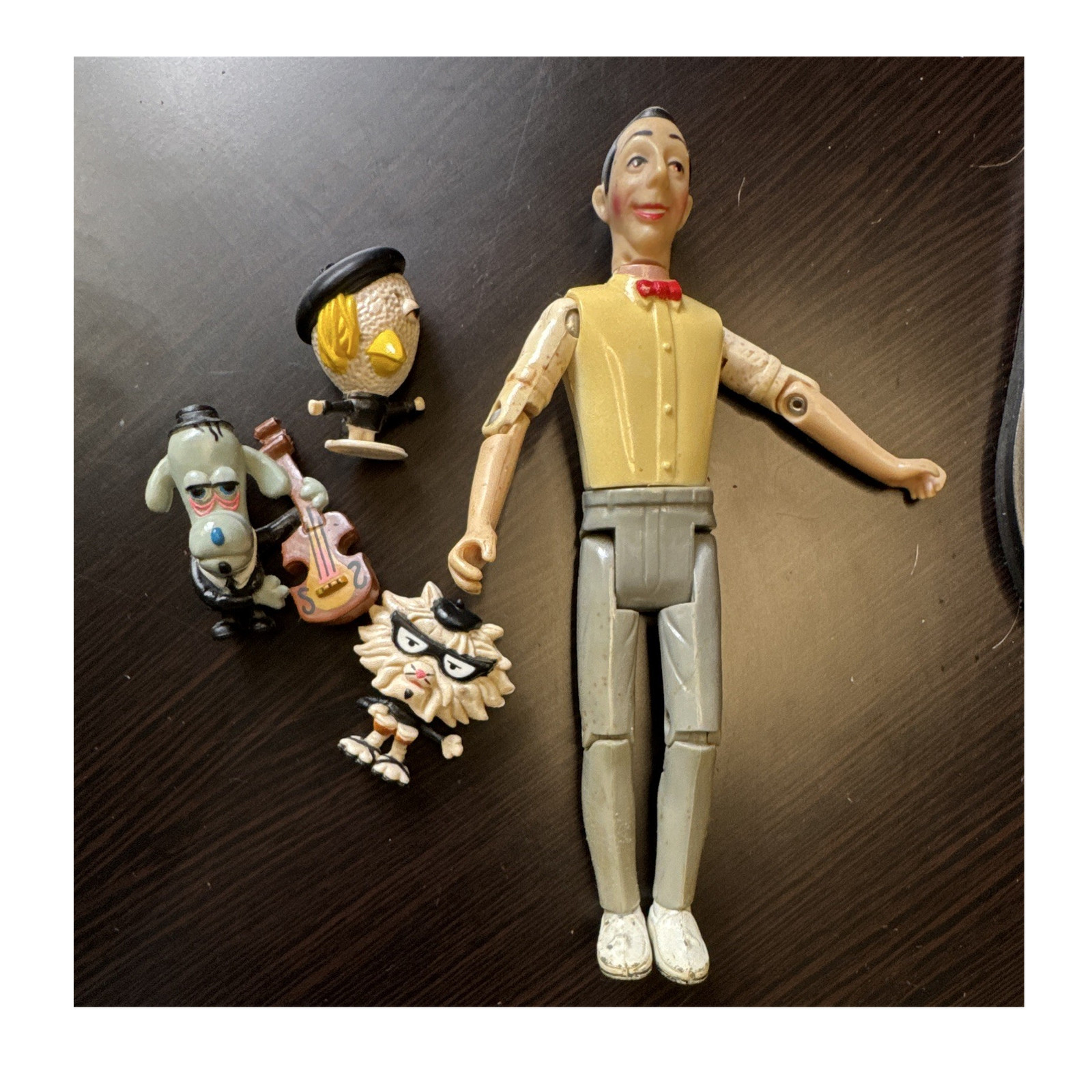 Vintage 1987 Pee Wee Playhouse figurines