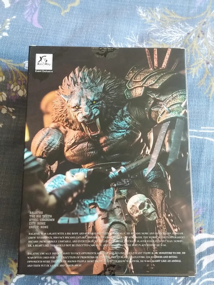 Xesray Studio Fight for Glory Combatants Saber Toothed Tiger 1/12 WF Figure Toy