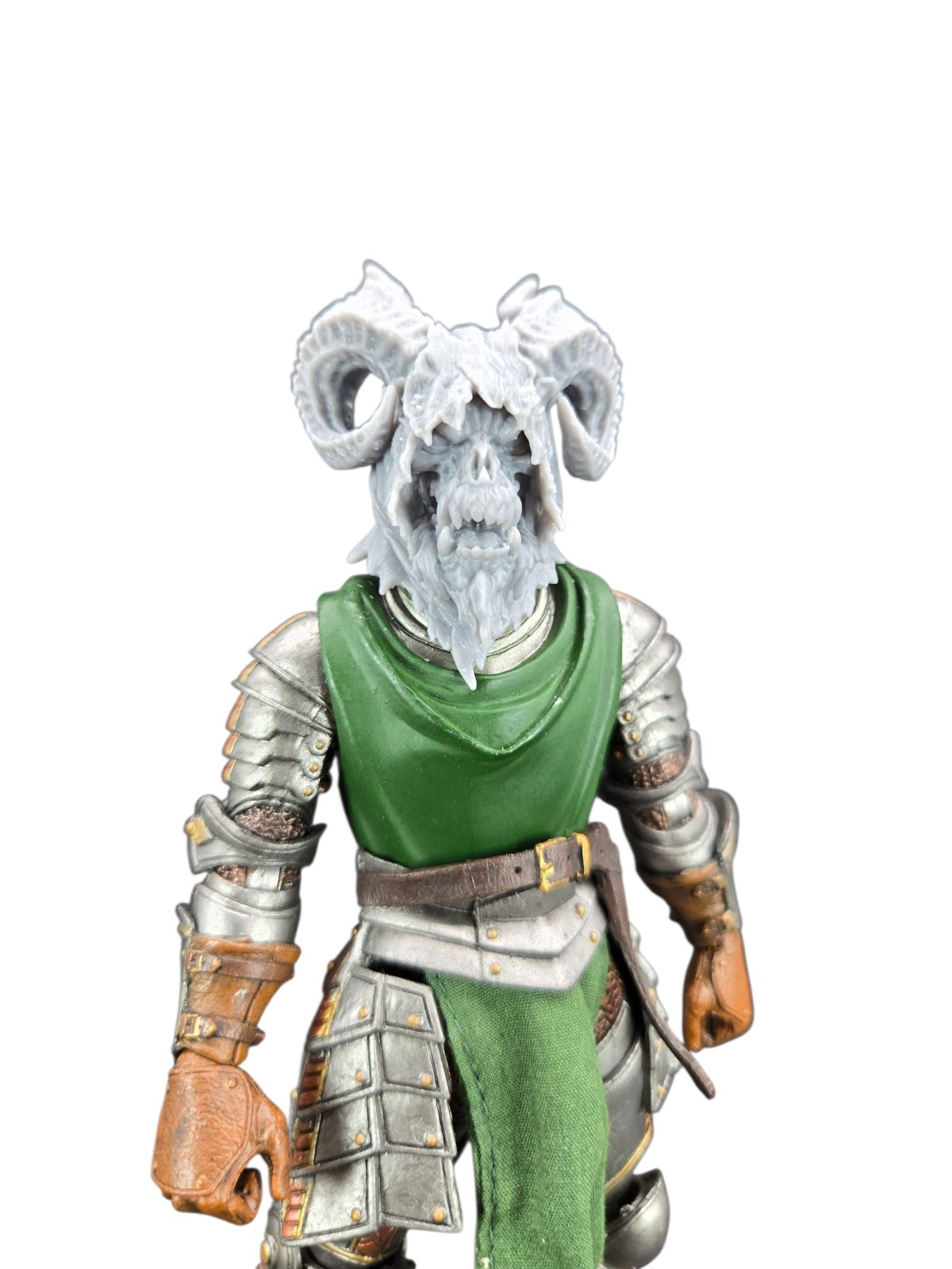 Custom 3d Printed Banshee (horns) Sculpt For Mythic Legions 1/12 Scale