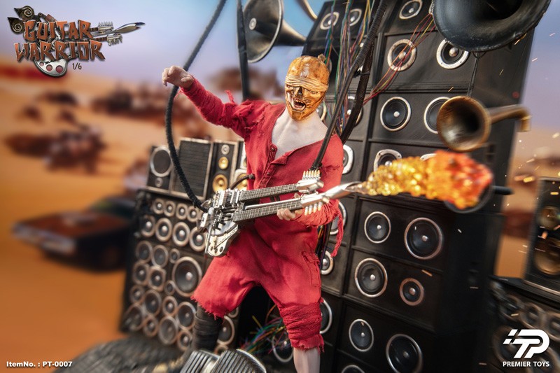 PREMIER TOYS Guitar Warrior Action Figure Model 1/6 Scale Deluxe Ver. in USA