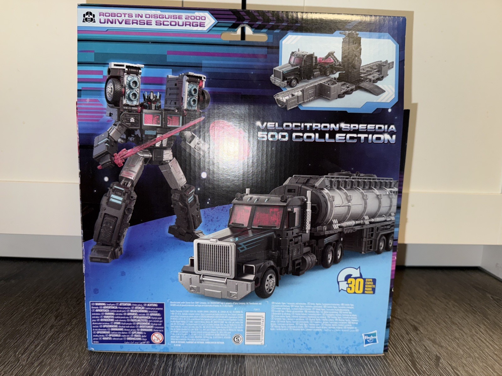 (2022) Hasbro: Transformers Legacy Velocitron Speedia 500 Leader Class Scourge
