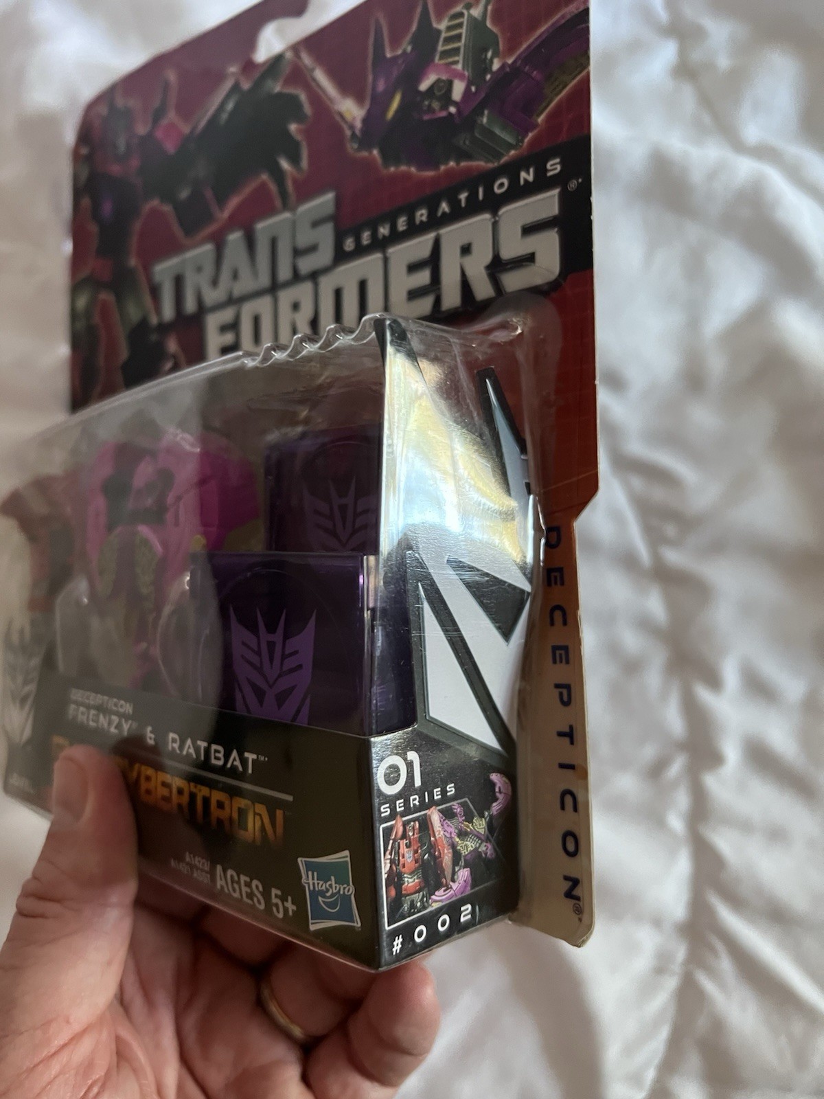 Transformers Generations Fall Of Cybertron Frenzy Ratbat New but Off Card Stock