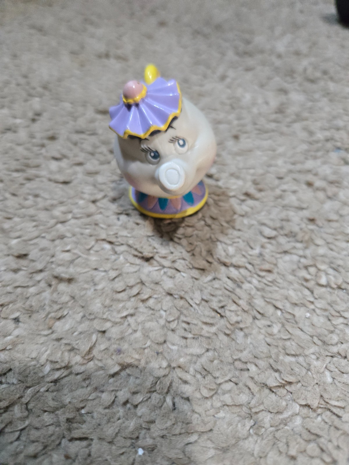 Disney Beauty and the Beast Mrs. Potts Figure PVC – 1.5 inches