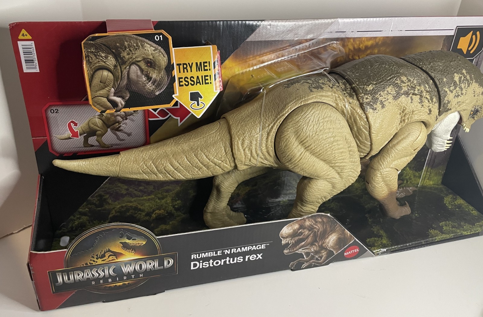 Jurassic World Rumble &lsquo;N Rage Distortus Rex