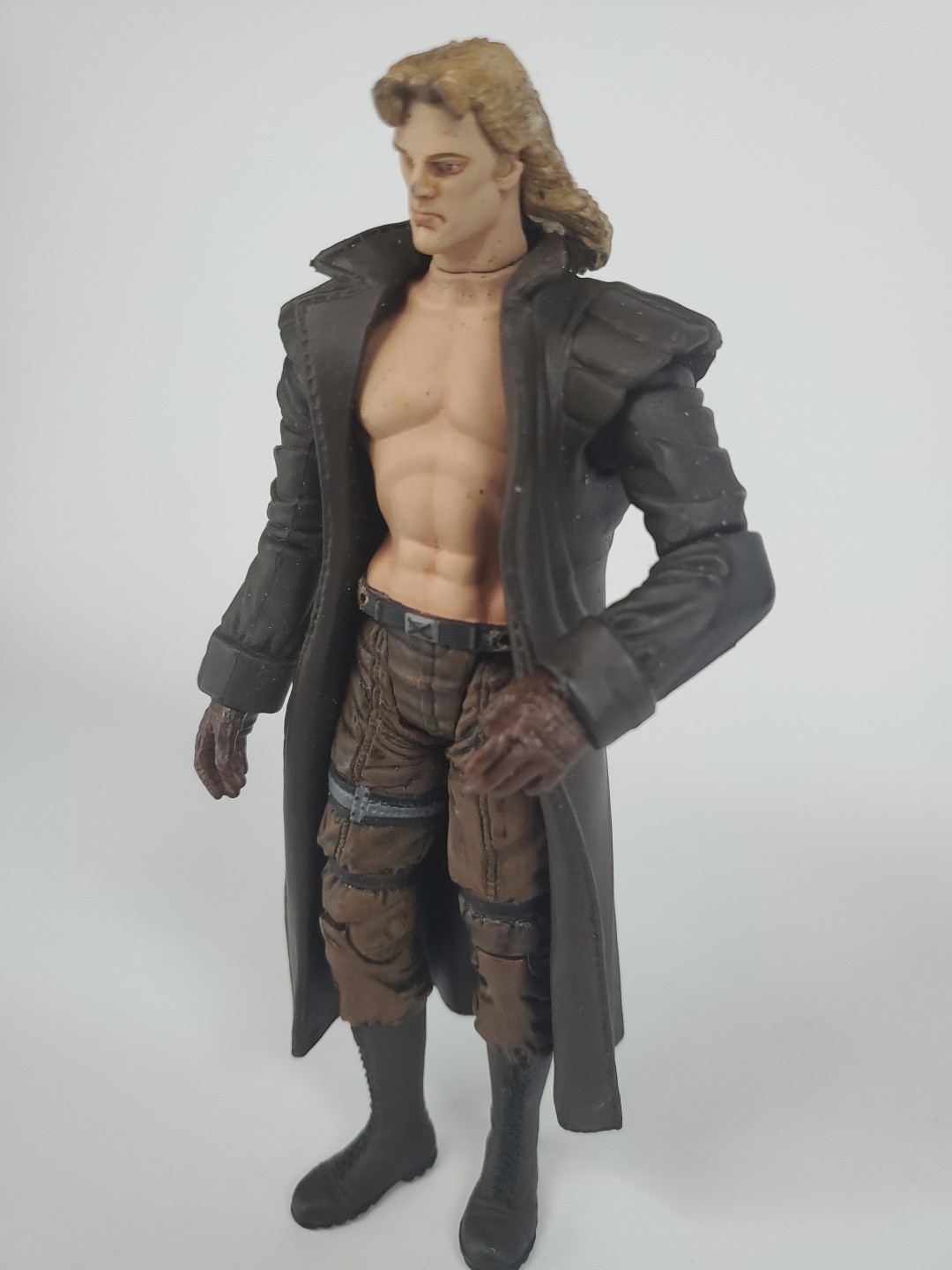 Metal Gear Solid Liquid Snake 6&Prime; Action Figure Mcfarlane 1999 A *No neck chain*