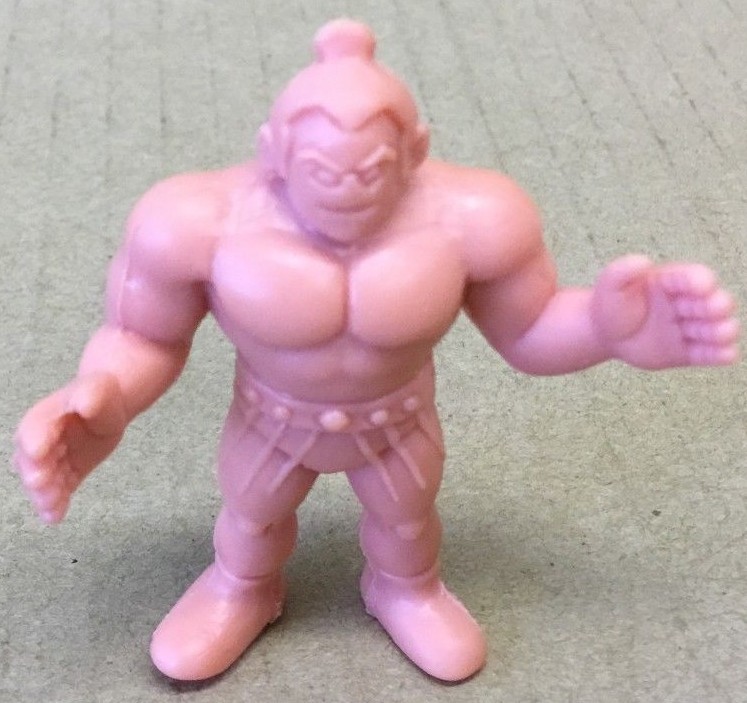 80&rsquo;s M.U.S.C.L.E. Men Kinnikuman Flesh Color 2&Prime; Wolfman A Figure #156 Mattel