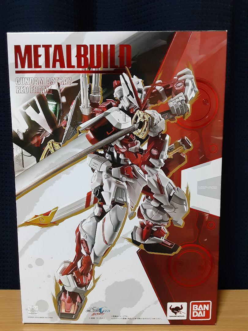 BANDAI METAL BUILD Mobile Suit Gundam SEED ASTRAY Red Frame 180mm Action Figure