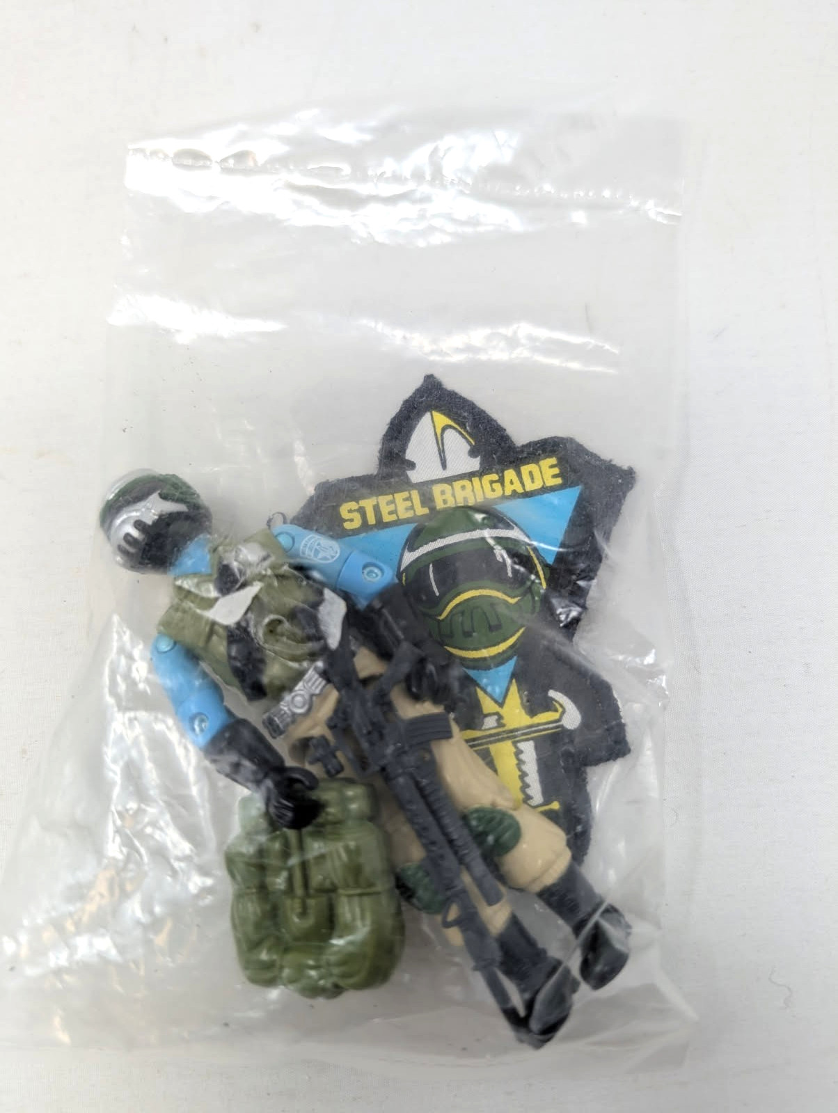GI JOE ARAH Steel Brigade Figure Version D MISB NEW Complete 1989