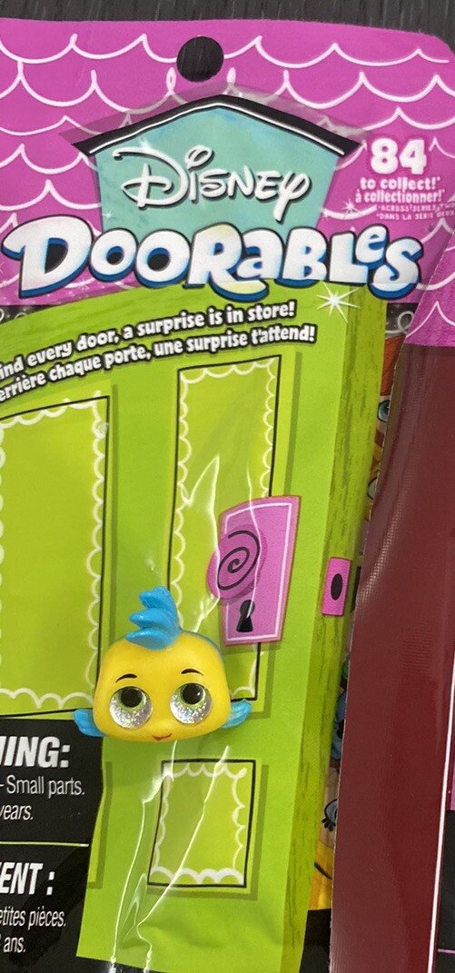 Disney Doorables Series Mystery Single Pack – Open Pack Flounder