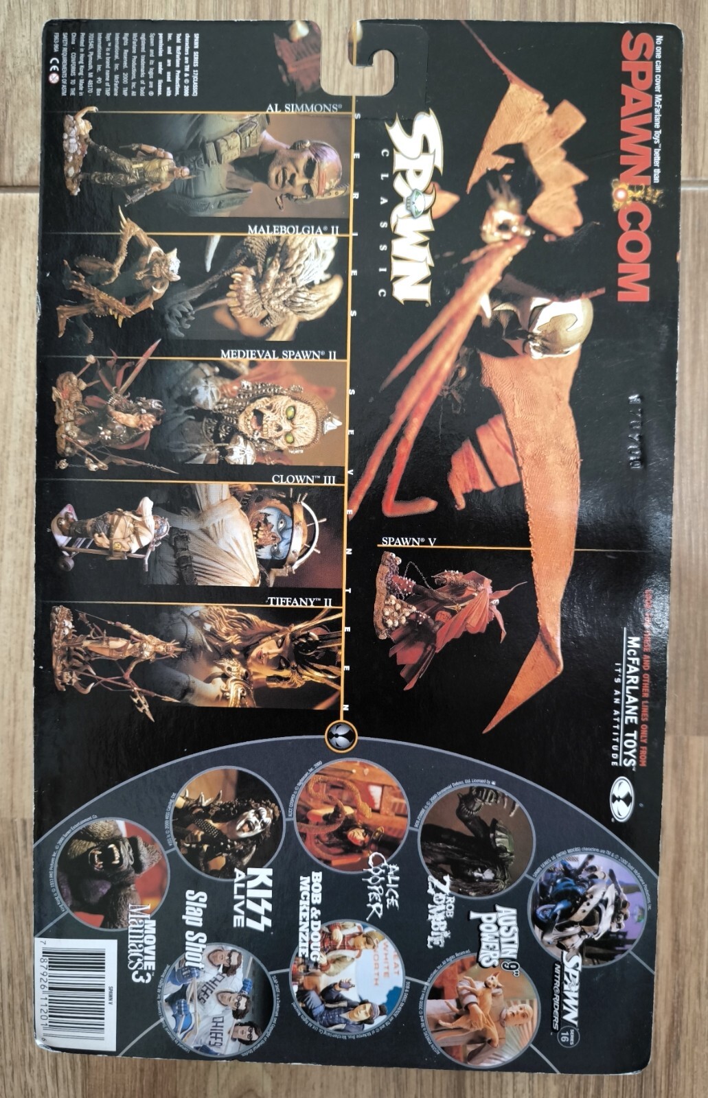 McFarlane Toy&rsquo;s Spawn Classic 2000 Action Figure Series 17 Spawn V