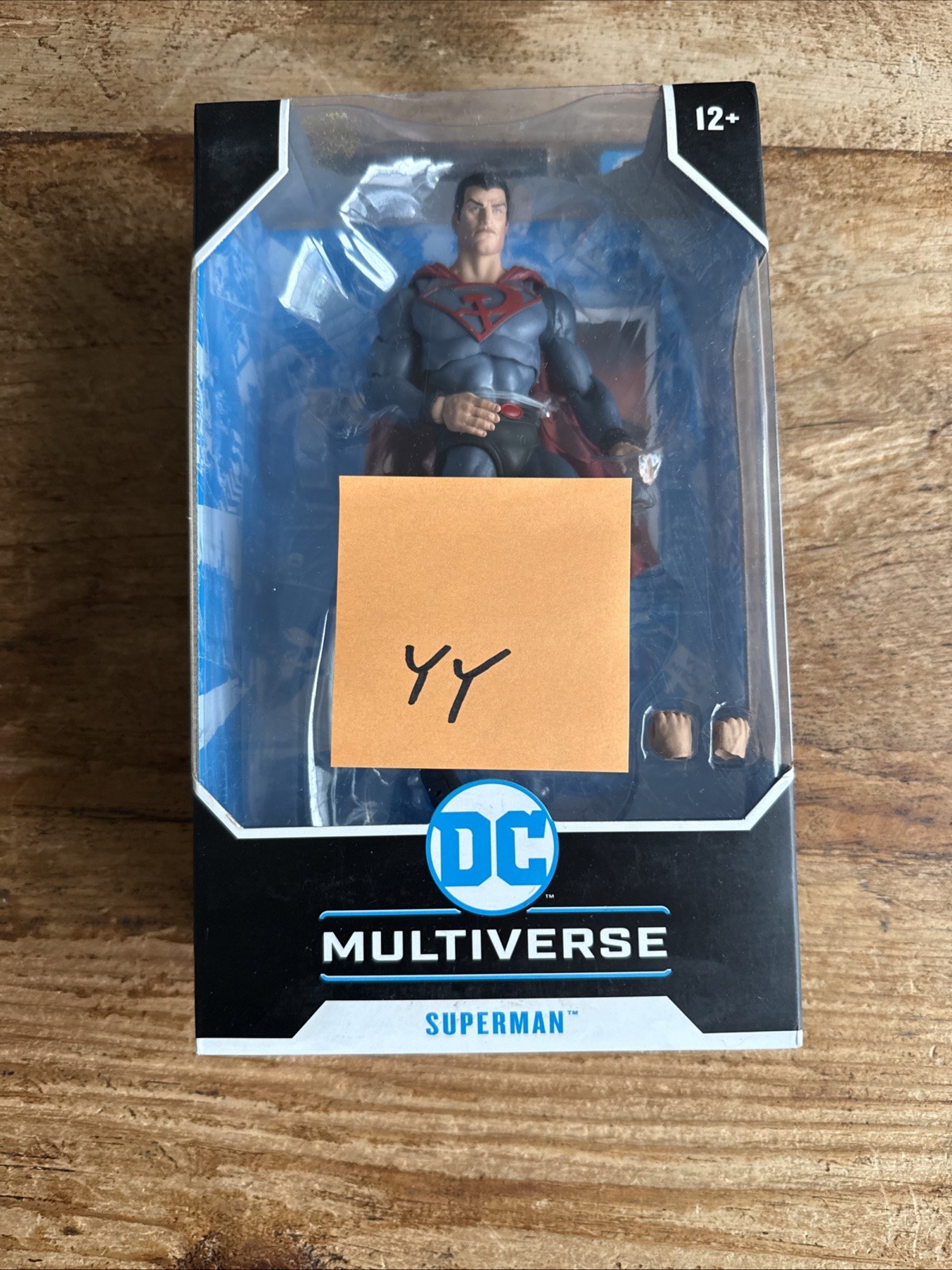 McFarlane Toys DC Multiverse Superman Red Son Action Figure With Trading Card YY