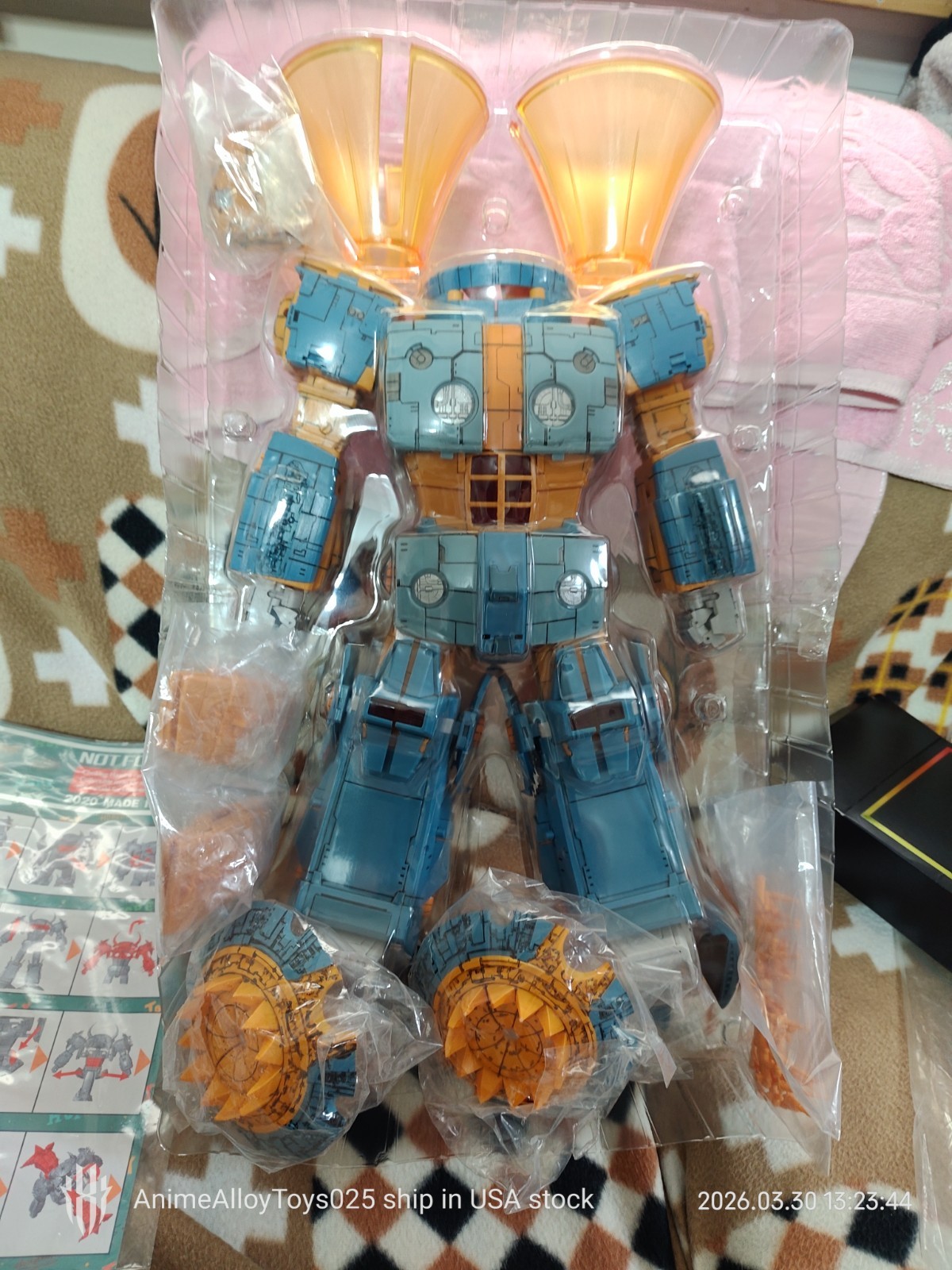 Custom Panel Lining 01 Studio Cell 01S01F Unicron Cybertron 1st edition USAship