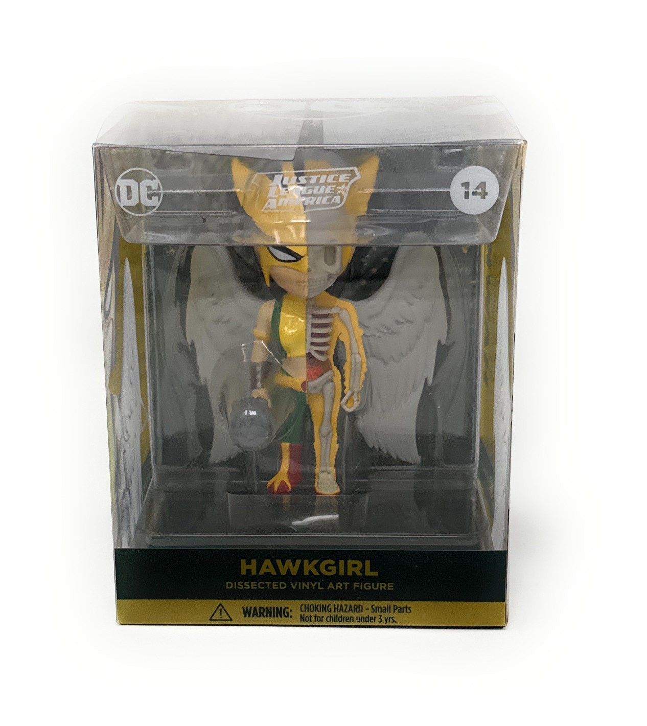 XXRay DC Hawkgirl Dissected Vinyl Art Figure by Jason Freeny