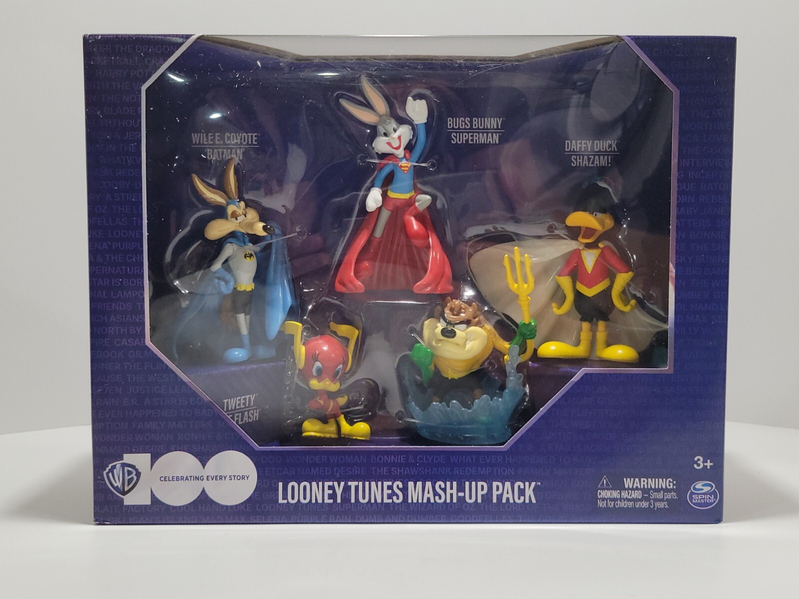 Warner Bros DC Comics Looney Tunes Mash-Up Pack WB 100 Years, New 5 Looney Tunes