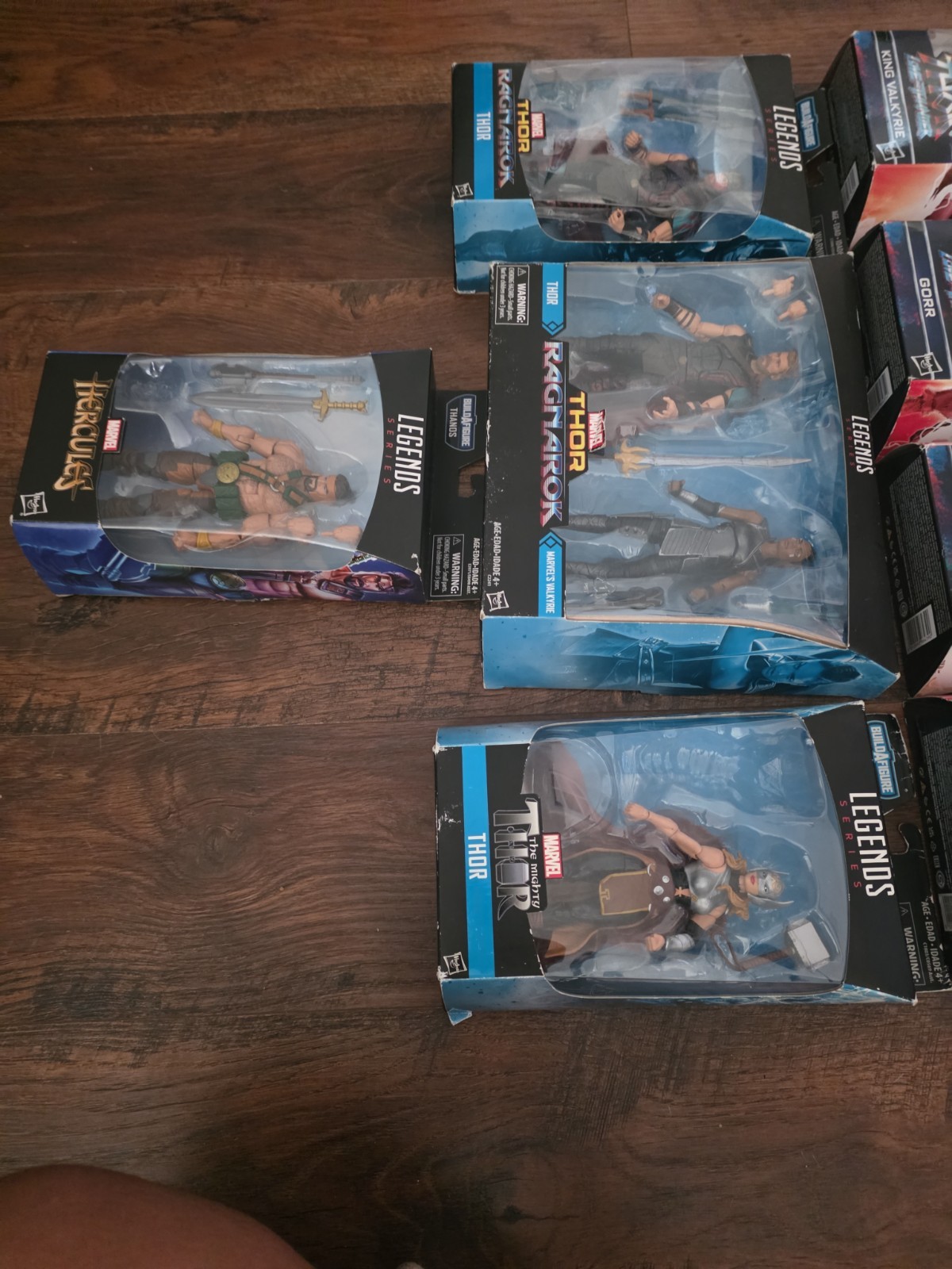 Marvel Legends Thor Lot Bottom Figures Open Others Are Sealed