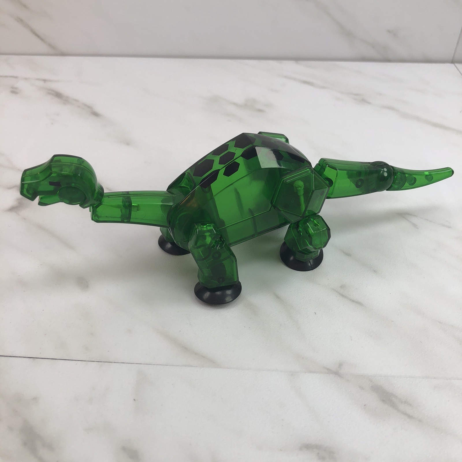 StikBot Mega Dino BRONTOSAURUS Green Dinosaur Action Figure Transparent