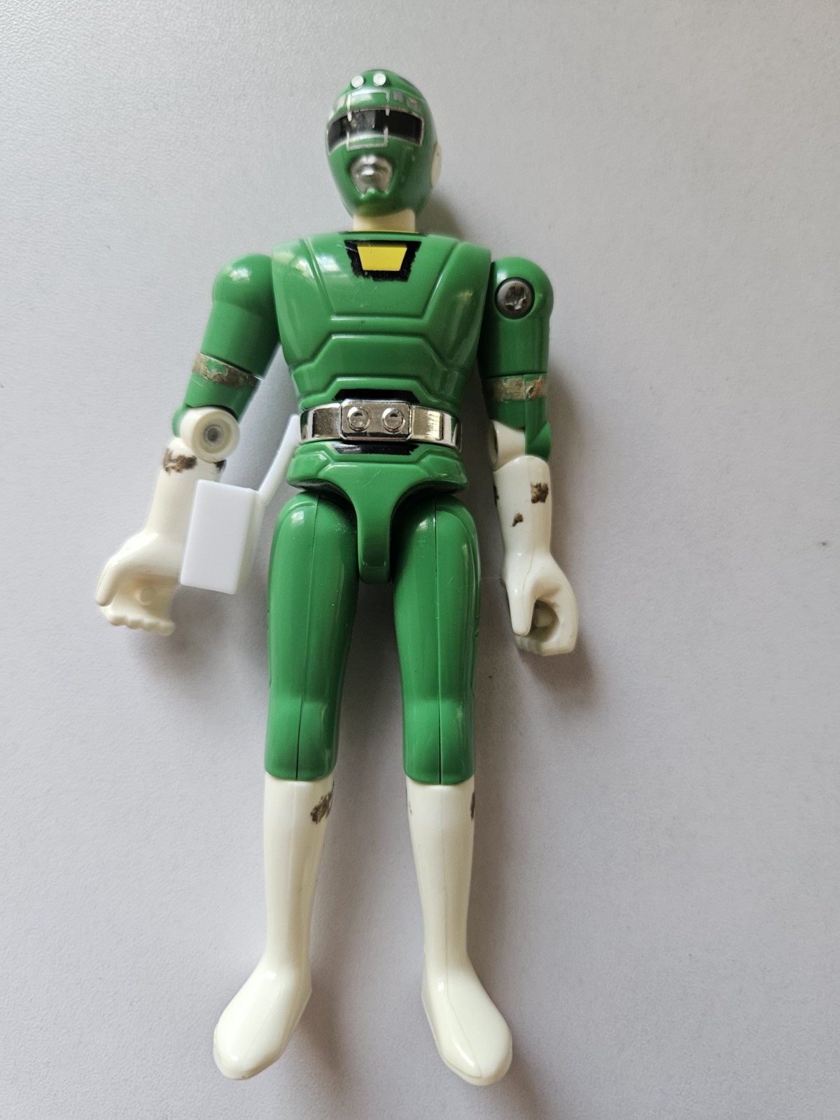 1997 Green Turbo Ranger Turbo Power Rangers Turbo Bootleg Figure 4.75 in Loose