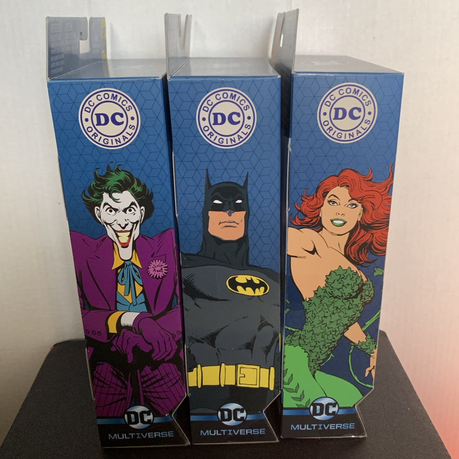 DC Multiverse Original 80 Years Batman Poison Ivy Joker 2019 Mattel Lot (3)