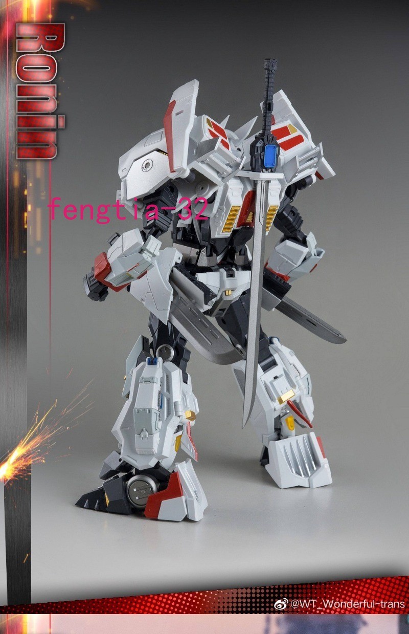 New In Stock Wonderful-Trans WT01 White Ronin Drift Transforms Action Figure Toy