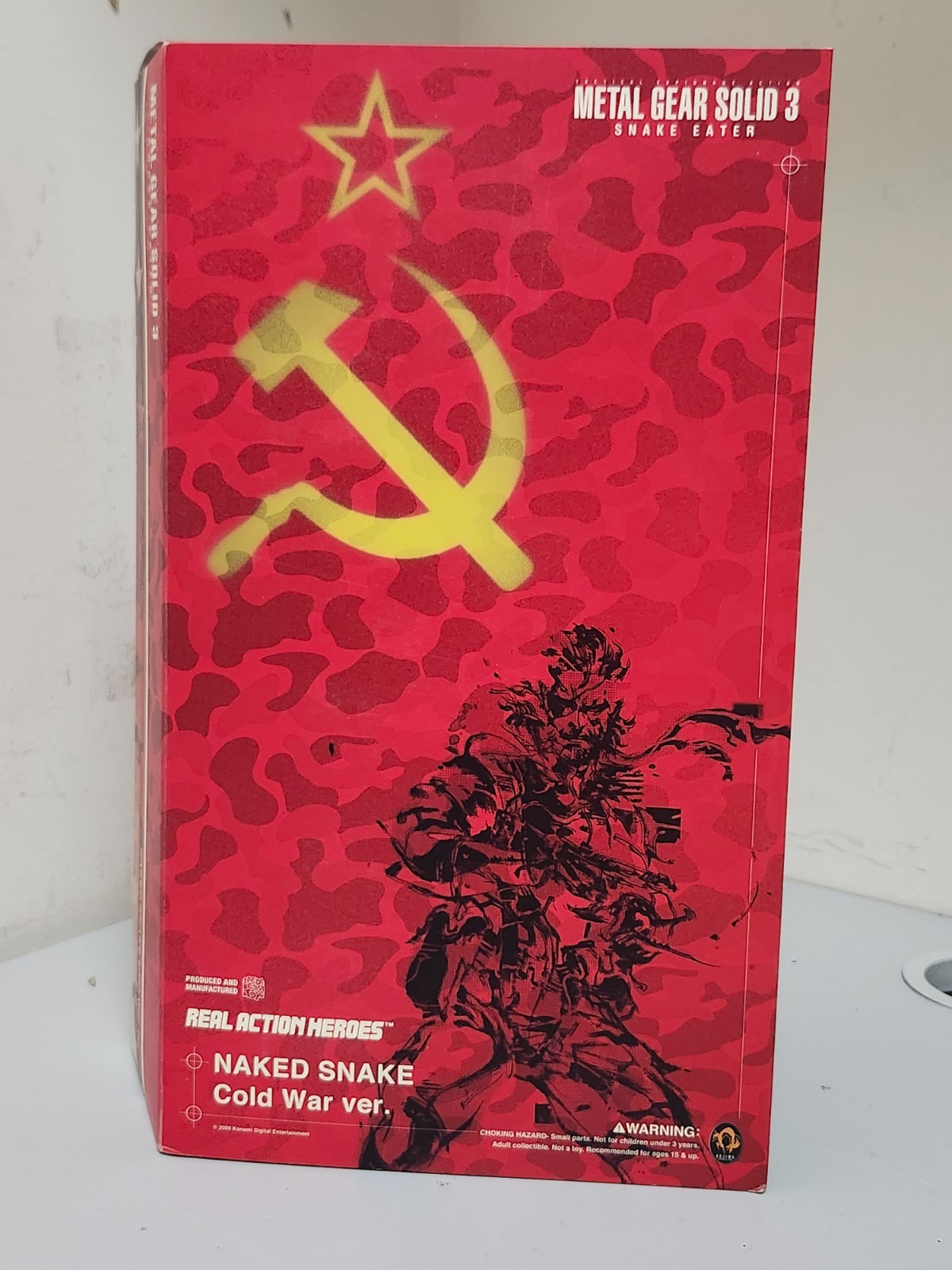 READ Real Action Heroes Naked Snake Cold War Figure Medicom RAH 12” 1/6 OPEN