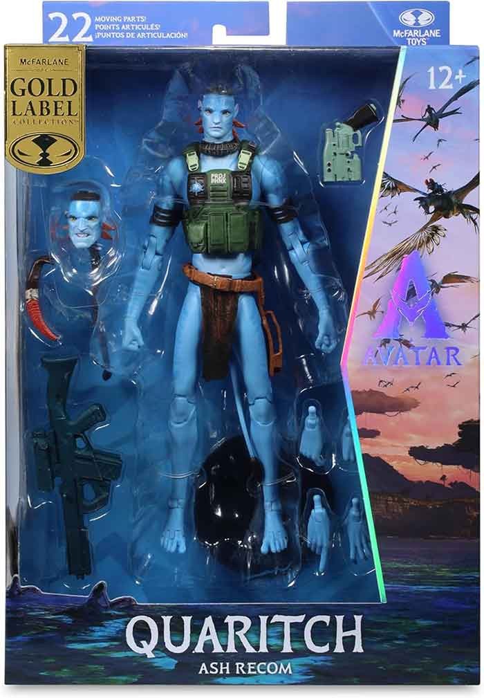 Avatar Fire and Ash 7 Inch Action Figure Exclusive – Ash Recom #05 Gold Label