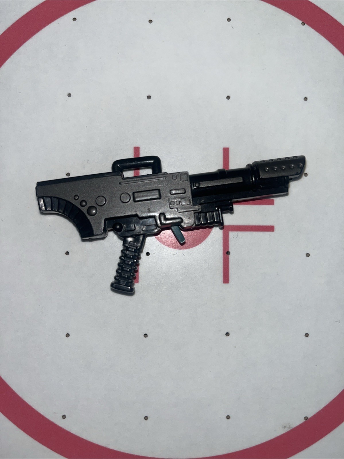 Vtg Skeleton Warriors Prince Lightstar LAUNCHER gun rifle black weapon accessory