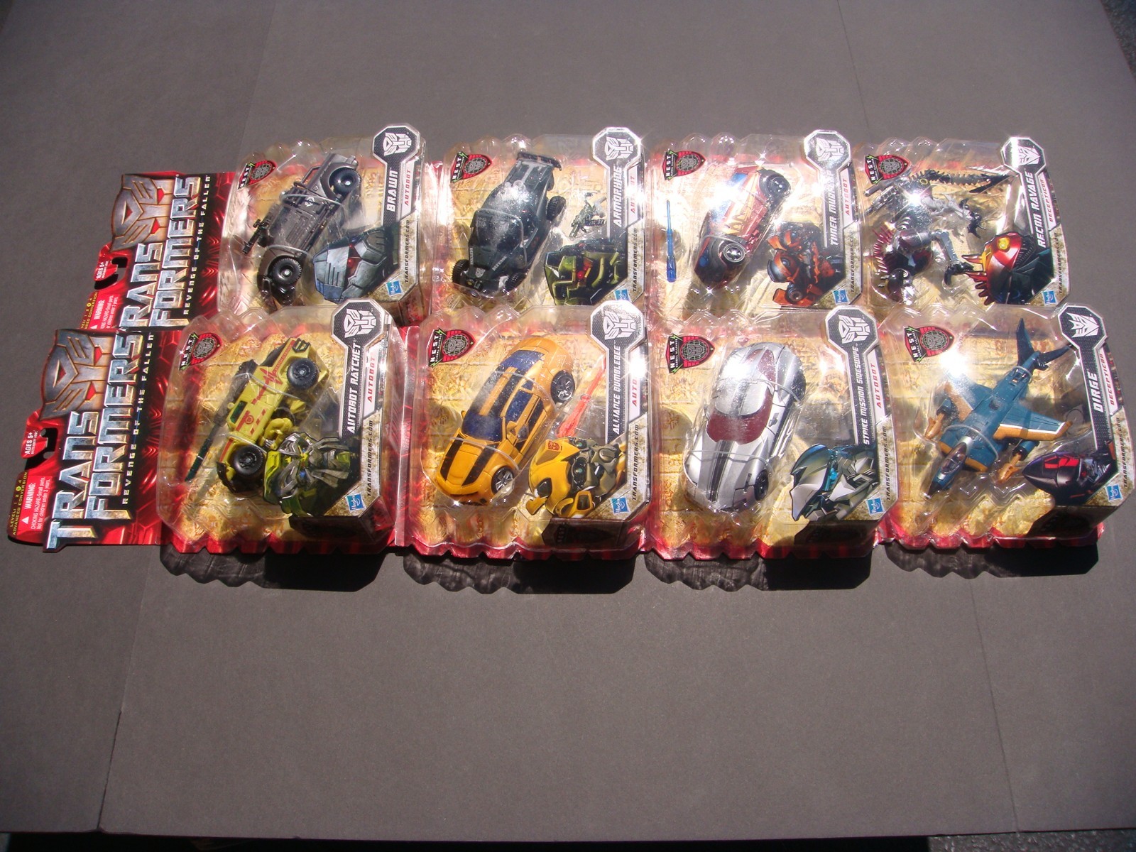 8/11 OPENED* 100% COMPLETE TRANSFORMERS REVENGE OF THE FALLEN NEST DELUXE CLASS