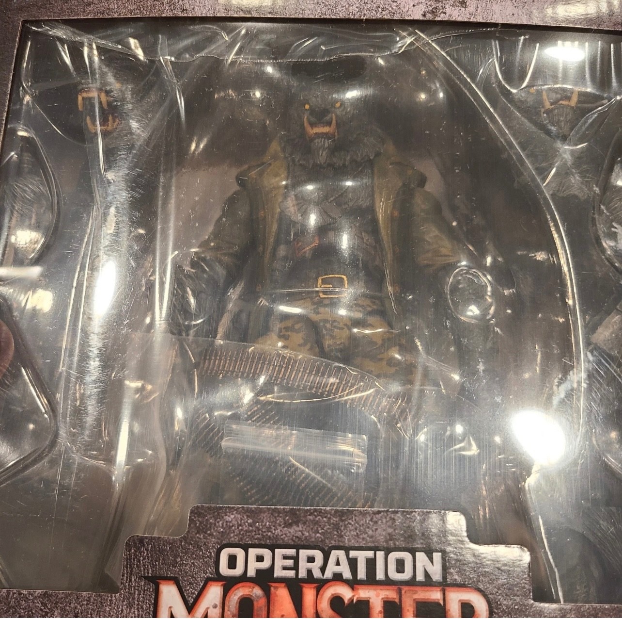 MONSTER FORCE 1:12 KILOWORG NIGHT HUNTER 9” WEREWOLF FIGURE BBTS EXCLUSIVE MISB!
