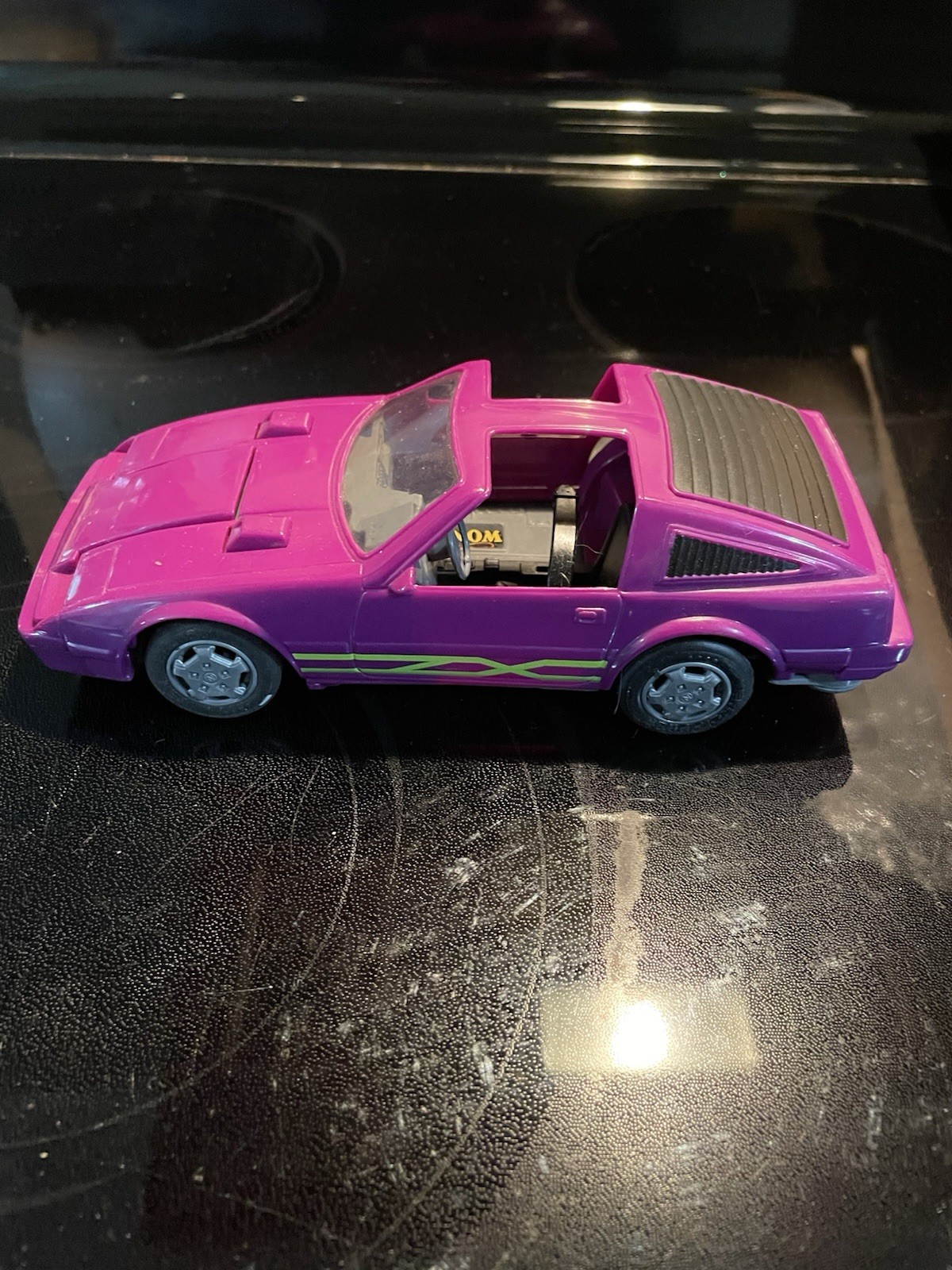 VTG 1987 Kenner M.A.S.K. Mask Nissan 300ZX Venom Manta Purple Car Jet Vehicle