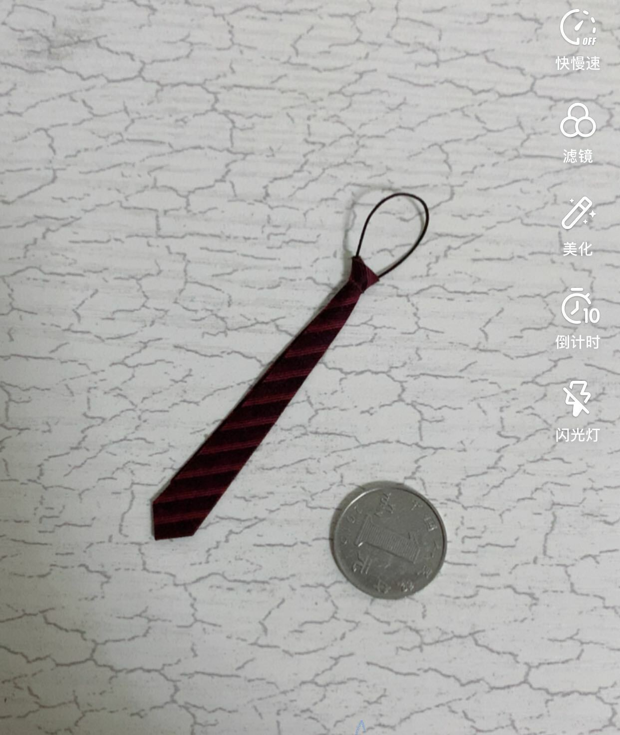 1/6 Red Brown Striped Tie Necktie Model For 12&Prime; Male HT PH TBL Figure Body Dolls