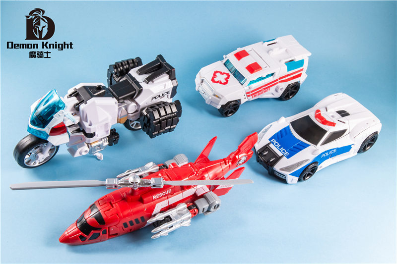 New Demon Knight Defensor Combiner Hot Spot Oversized Ver. Set A/B In Stock