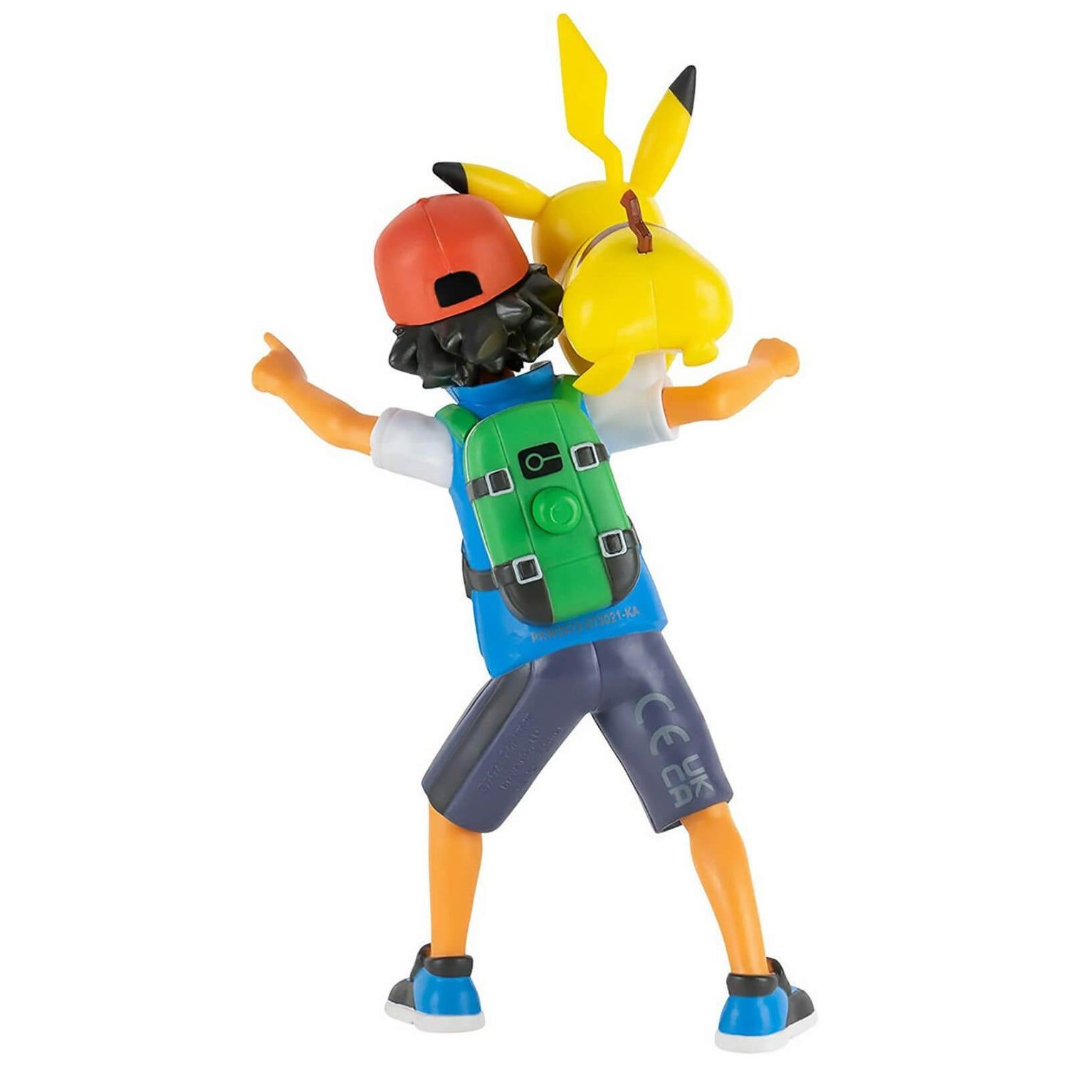 Ash + Pikachu 4.5” Battle Feature Figure PKW2473 Pokémon (Jazwares / Pokemon)