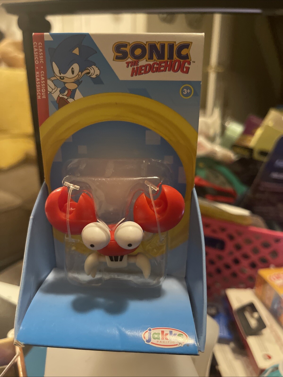 Sonic the Hedgehog CRABMEAT Action Figure Toy Doll Jakks 2.5&Prime;in 2022 New