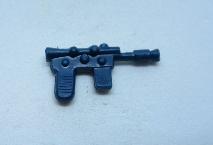 Blue Han Solo Gun/Blaster NO FLOAT Repro Weapon Star Wars Figures