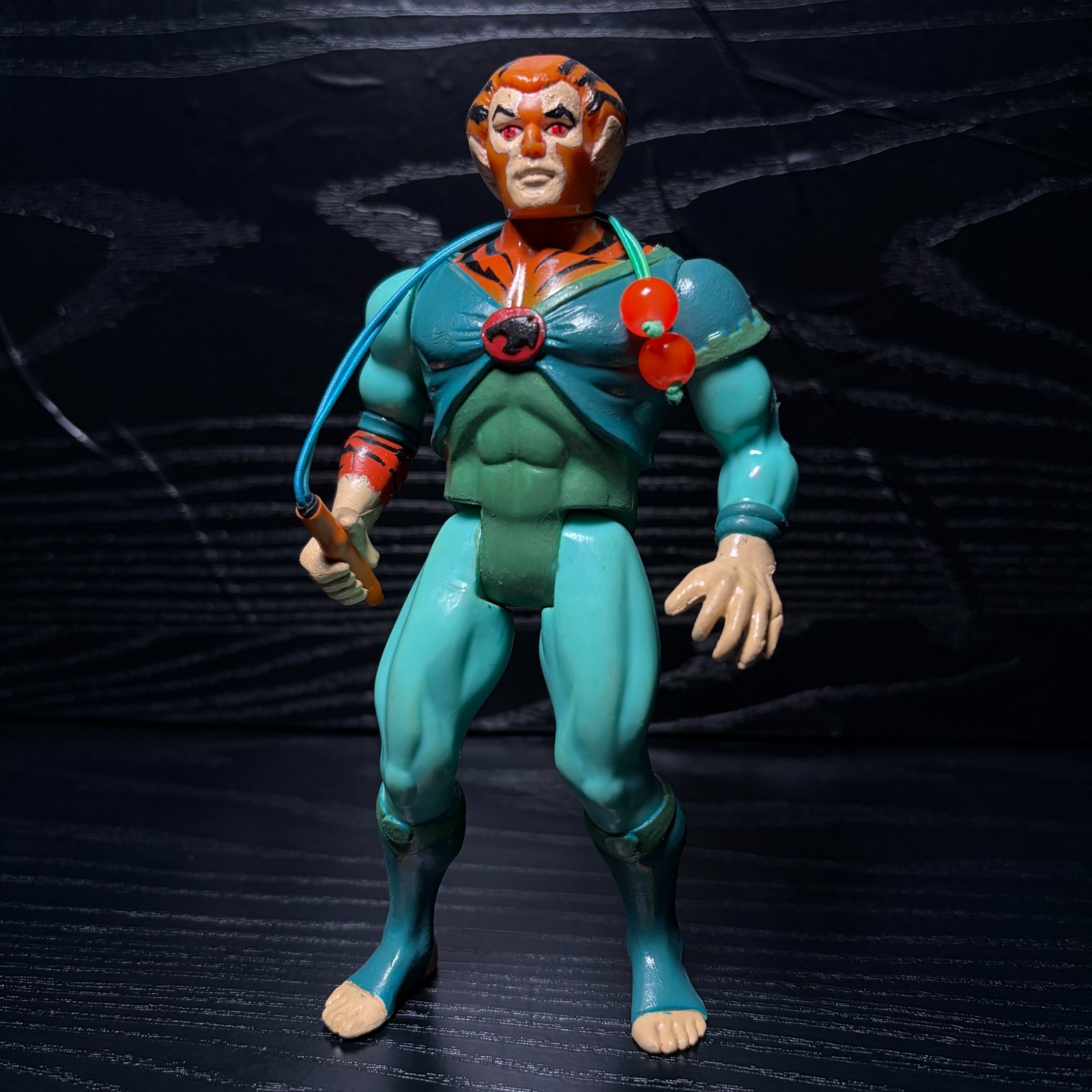 ThunderCats – Custom Old Tygra & Bolo Whip (LJN Toys, Telepix, T. Wolf, 1986)