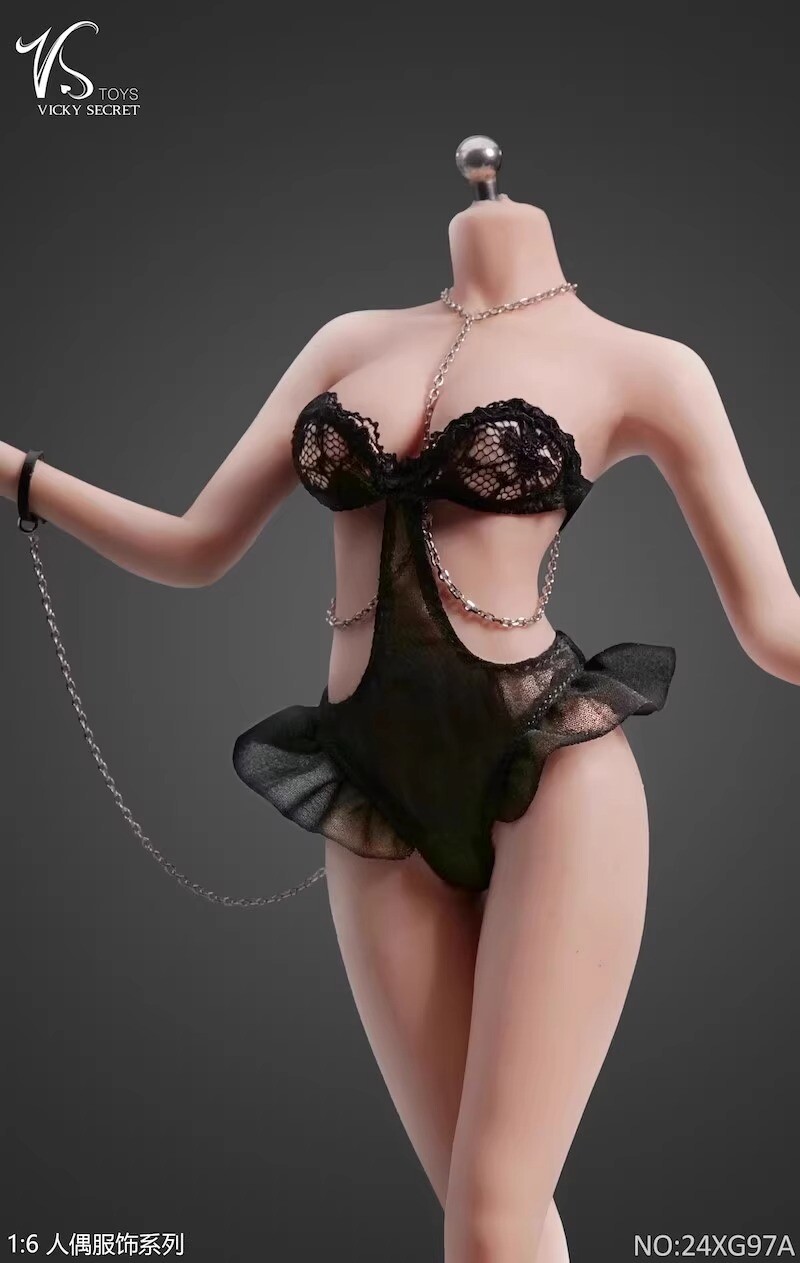 1/6 Female Sensual Lace Lingerie Set Fits 12 “ph tbl Action Figure Body Toys