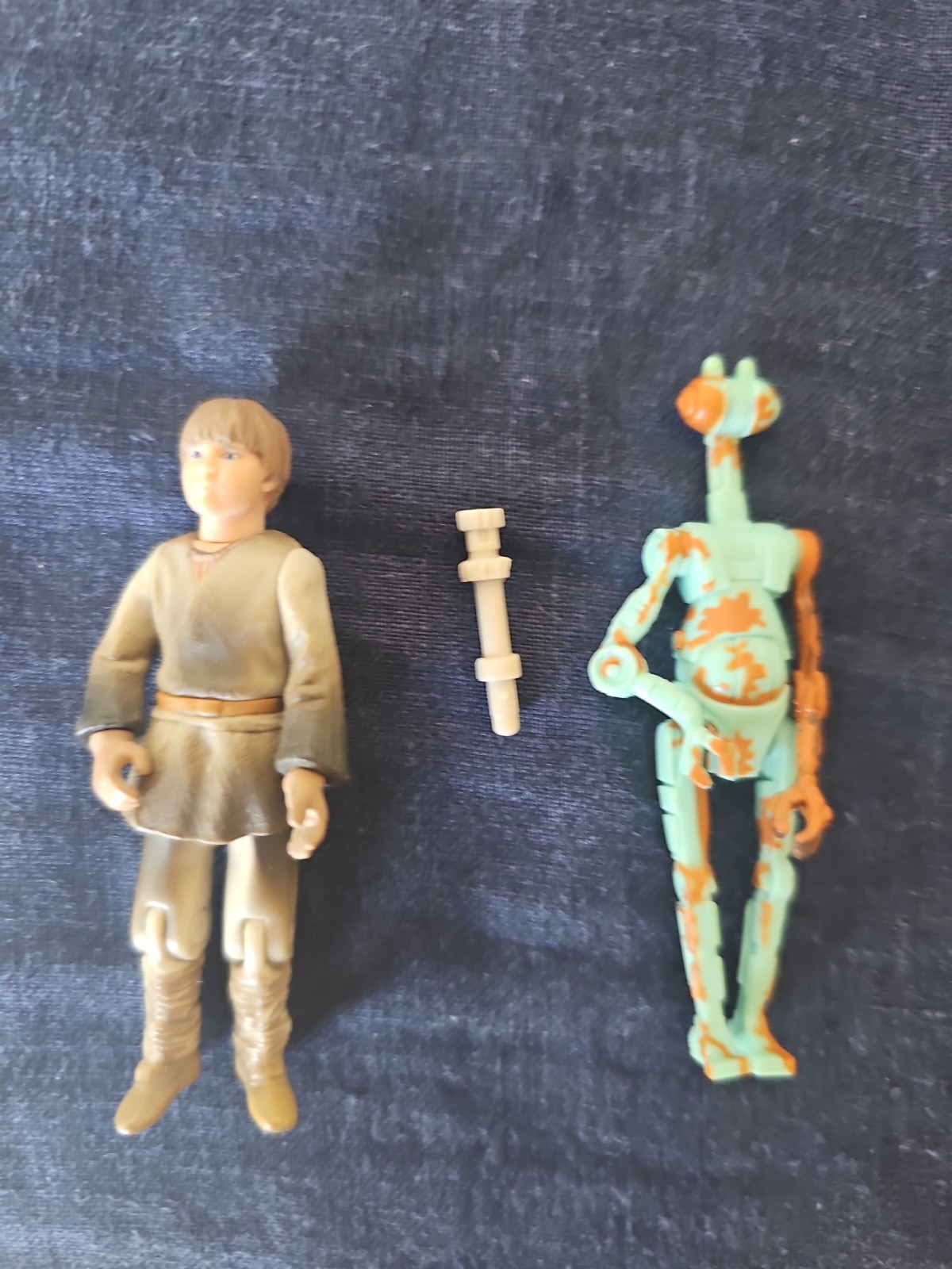 Star Wars Anakin Skywalker(Mechanic) Action Figure 1999 Hasbro Power Of The Jedi