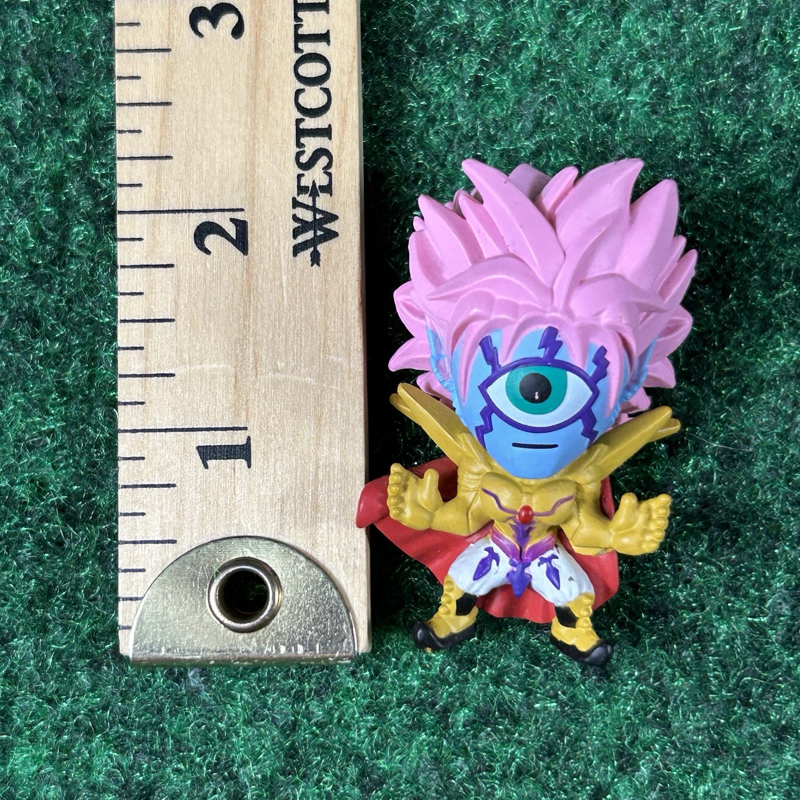 One Punch Man & Lord Boros Mini Figures Set Of 10 Opened Used Loose No Stand