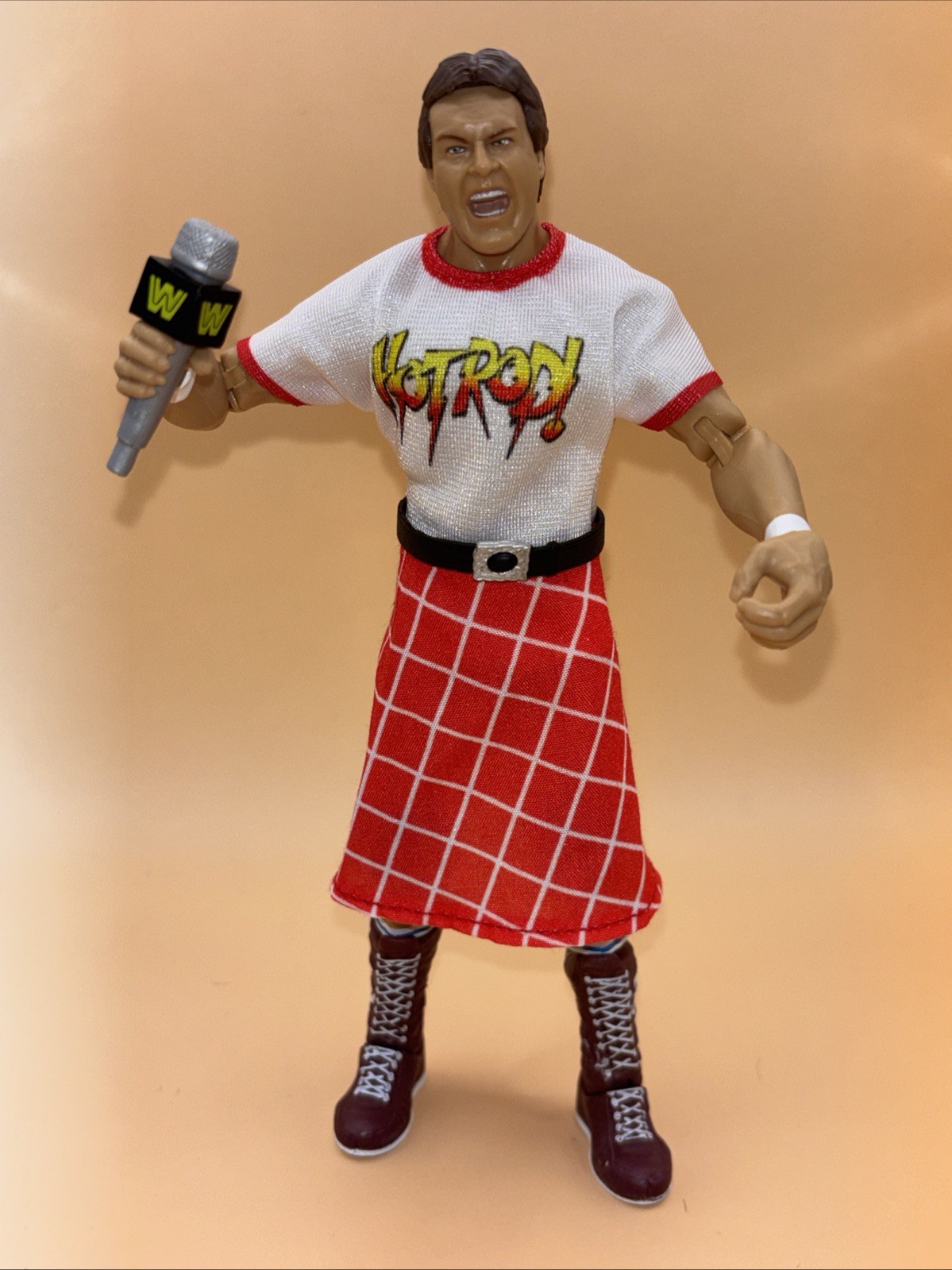 WWE MATTEL ELITE ROWDY RODDY PIPER WRESTLING FIGURE RARE WWF WCW EXCLUSIVE