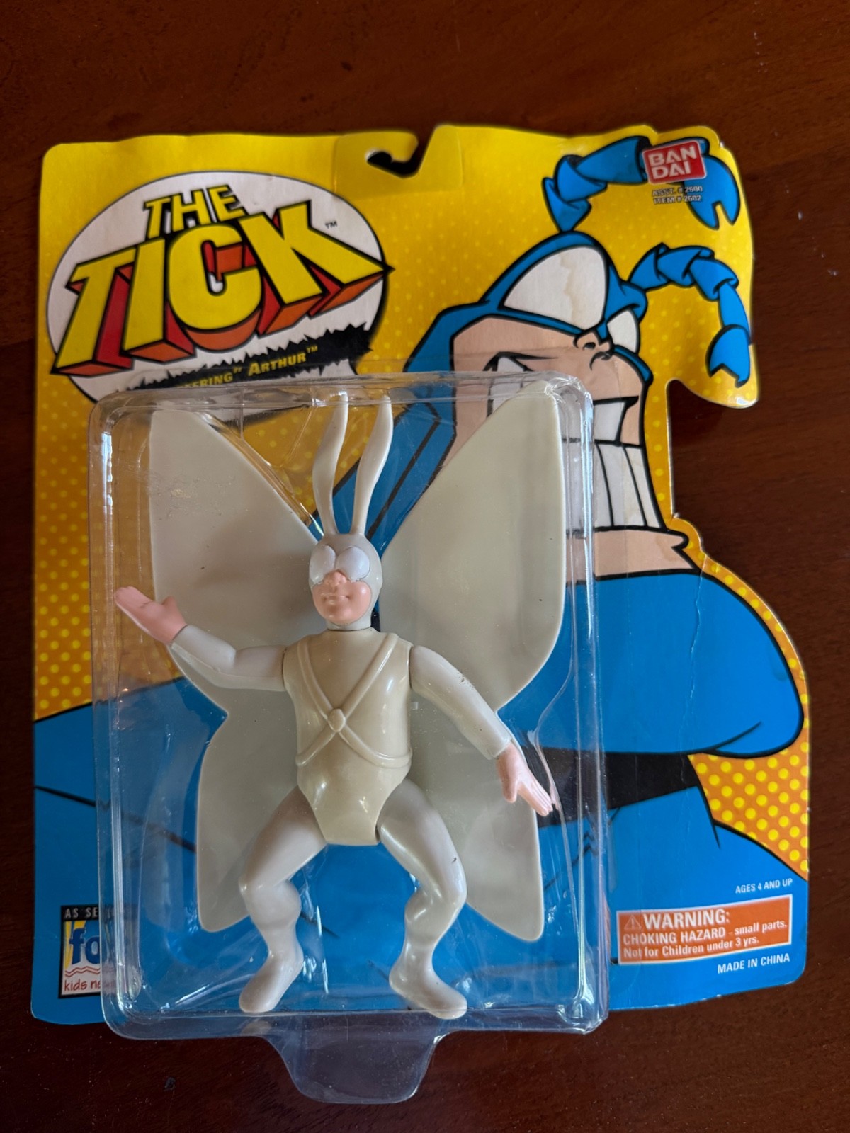 The Tick Action Figure Lot – Bendable – The Tick, Metallic, Fluttering Arthur
