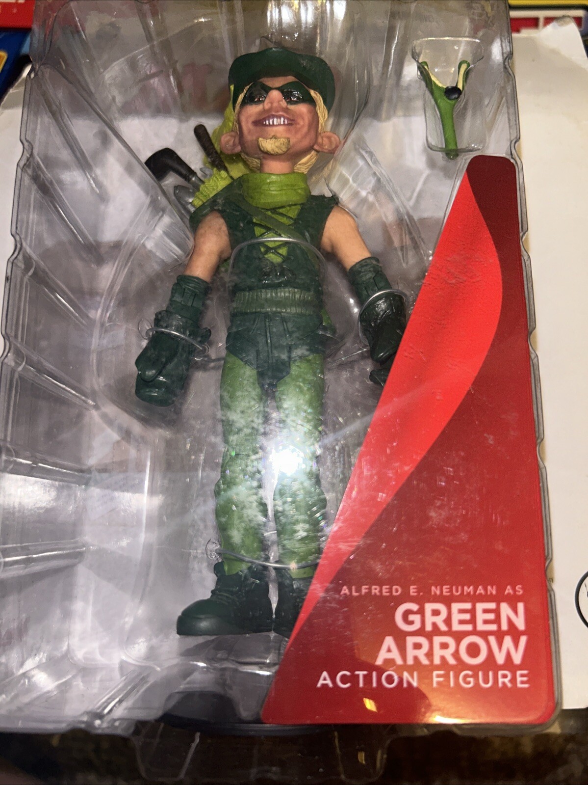 Mad Magazine Just-Us League of Stupid Superheroes Alfred E Newman Green Lantern