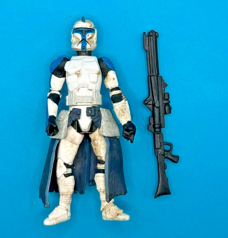 Star Wars 3.75&Prime; Scale Hunt for Grievous Blue Clone Arc Trooper