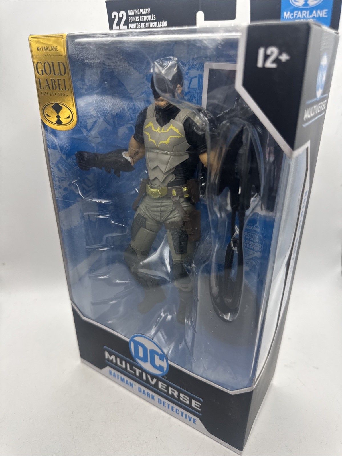 McFarlane DC Universe Batman Dark Detective Gold Label 7&Prime; Action Figure – New