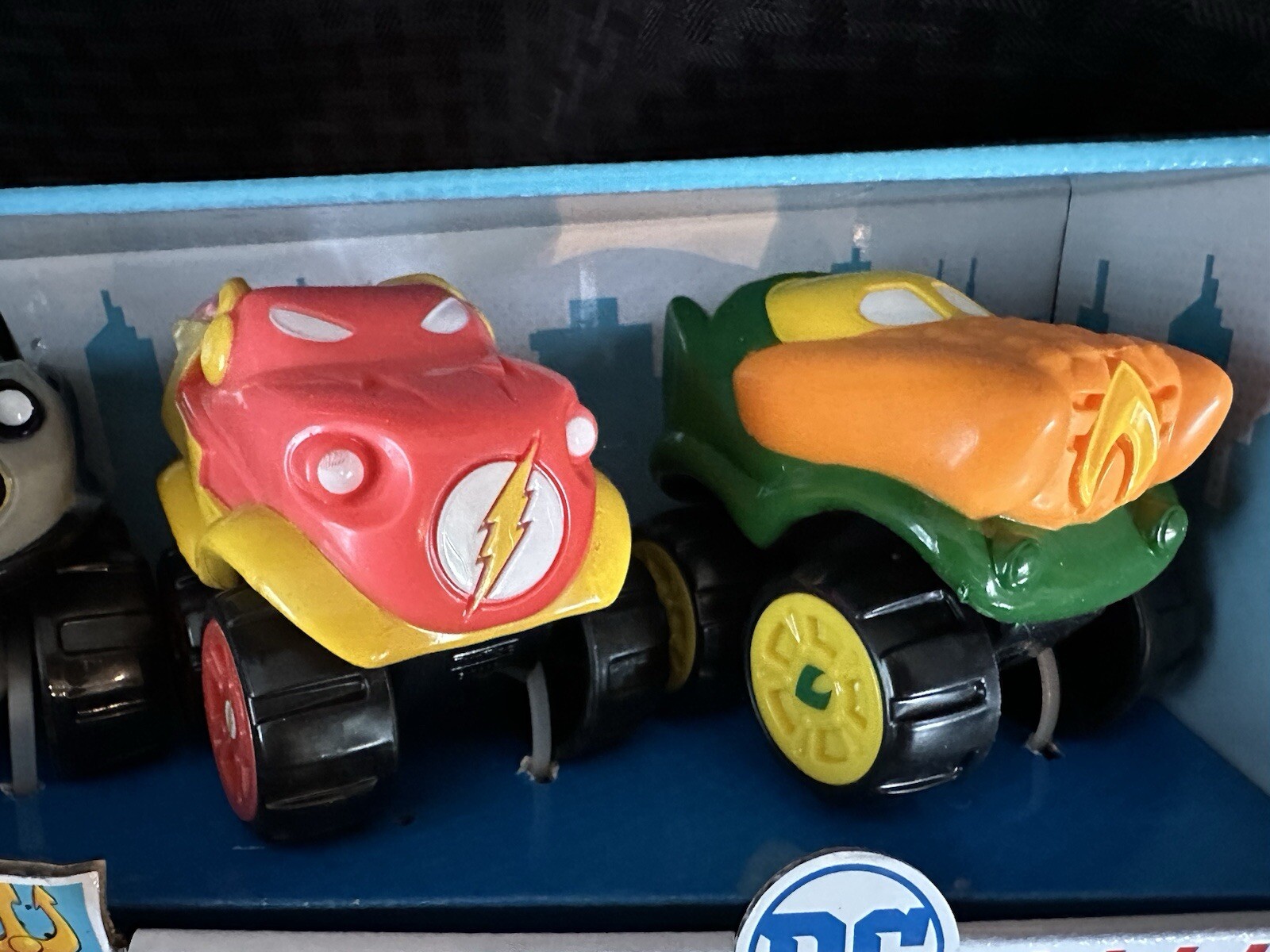 Herodrive DC Super Friends Speed Squad 4 Pack Vehicle Set New in Box